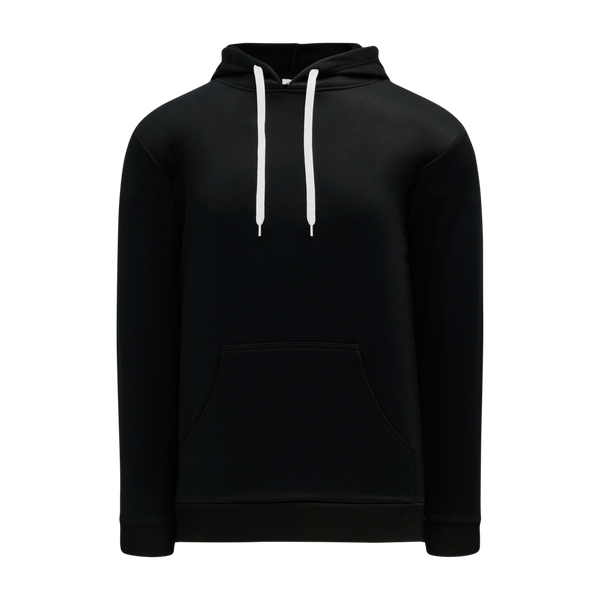 Athletic Knit Classic Black Hoodie (A1835-001)